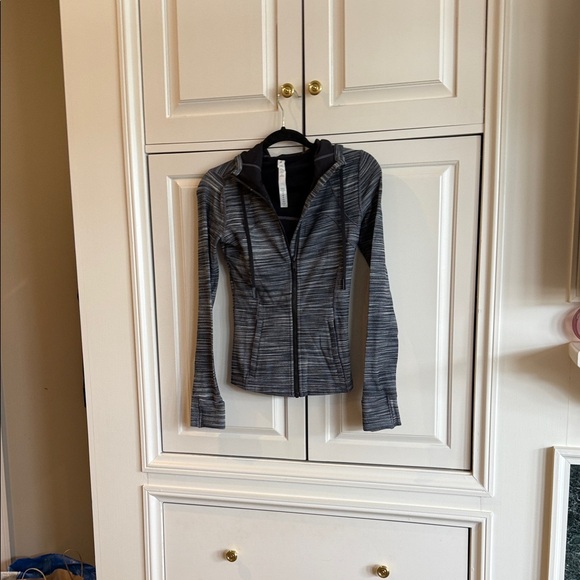 lululemon athletica Tops - lululemon athletica Black and Gray Utility Jacket